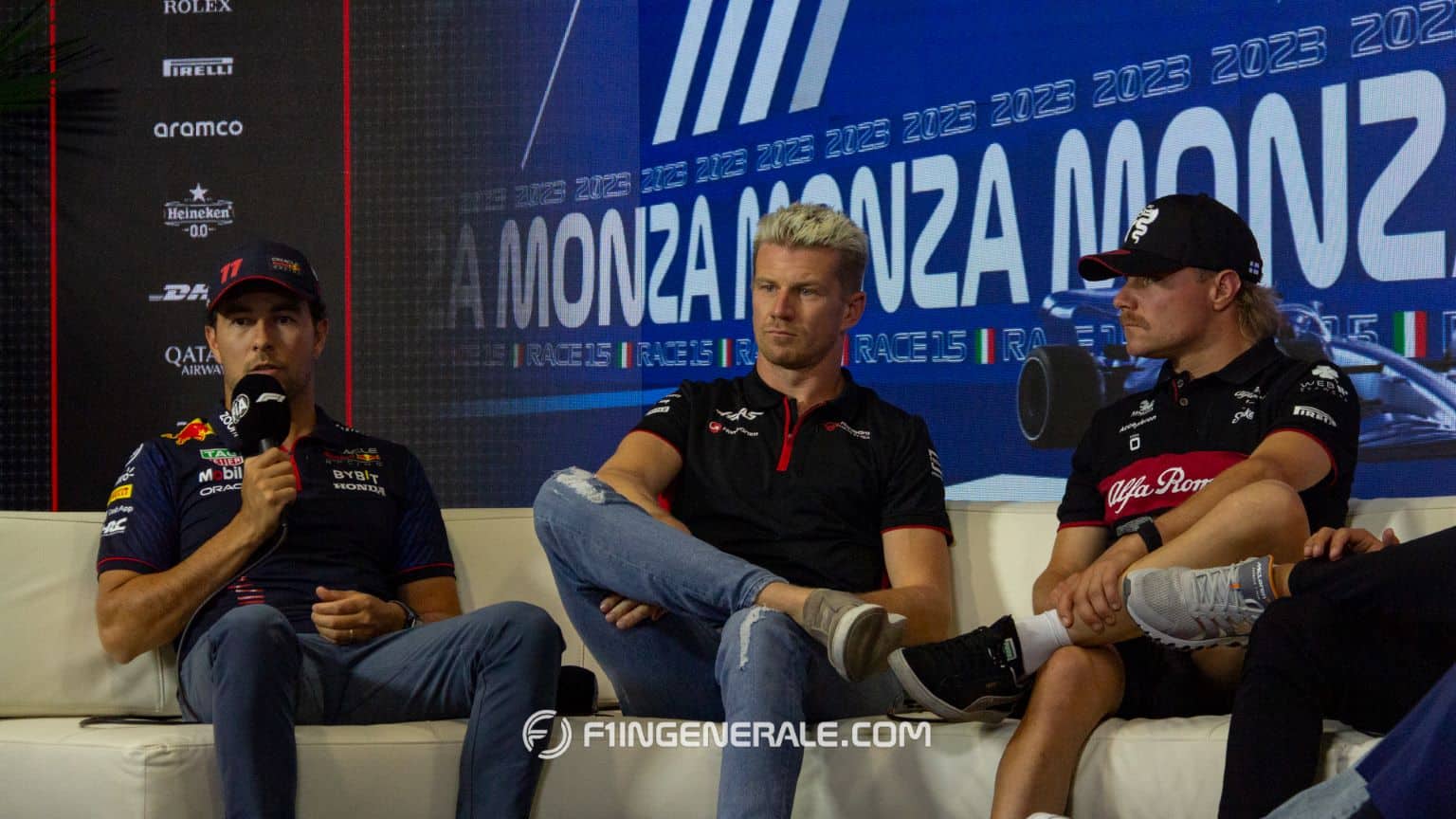 F1 supercazzola Piloti conferenza stampa responsabili comunicazione addetto stampa