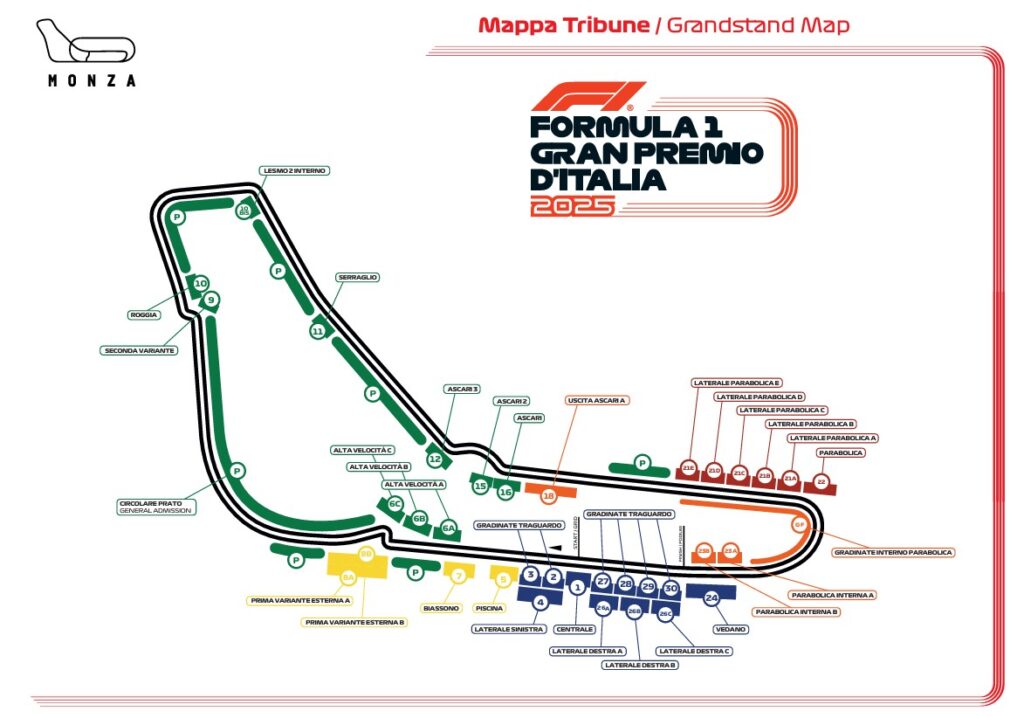 F1 GP Monza 2025, guida completa ai biglietti ecco i prezzi