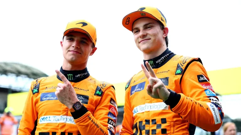F1 Button Norris Piastri