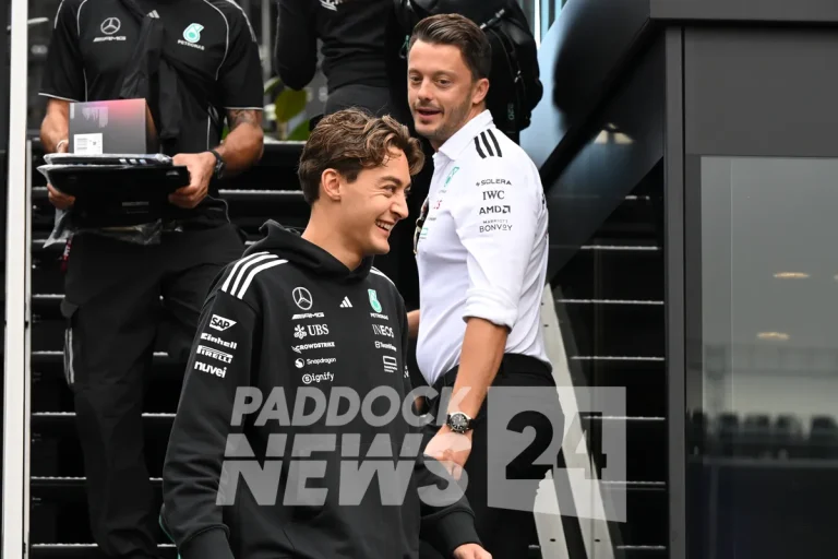 Russell incidente Leclerc