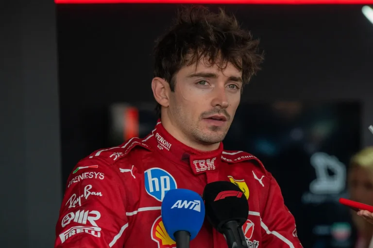 F1 Leclerc Ferrari