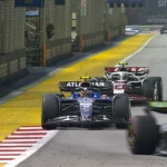 F1 Singapore riprese