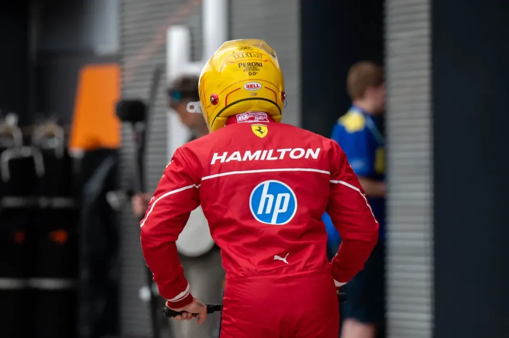 Hamilton Ferrari